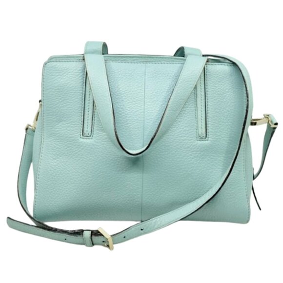 KATE SPADE~Grey Street Dominique~PEBBLED LEATHER SATCHEL BAG - Picture 3 of 6